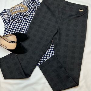 Calvin Klein womans medium black and gray leggings